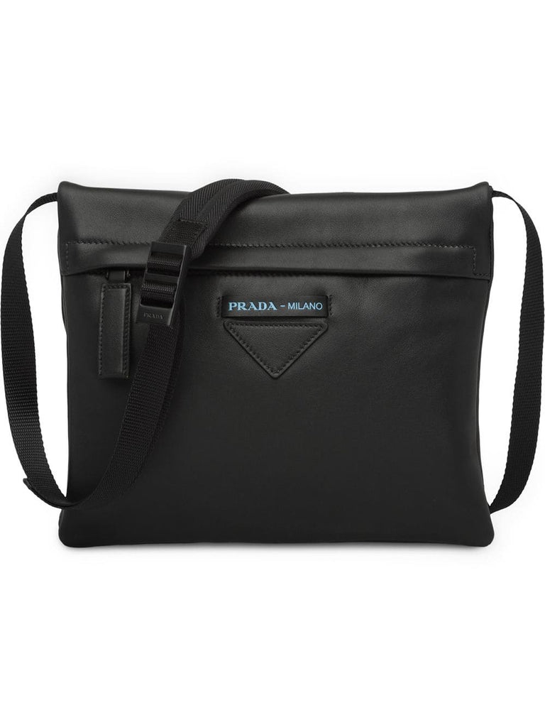 Leather shoulder bag