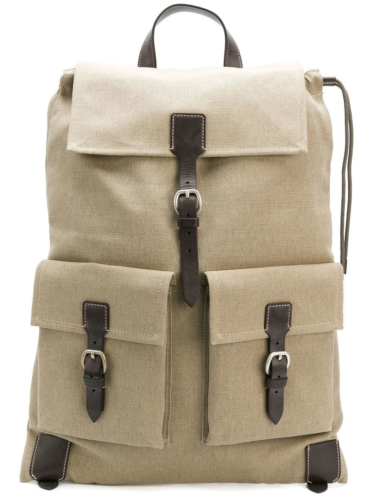 canvas drawstring backpack