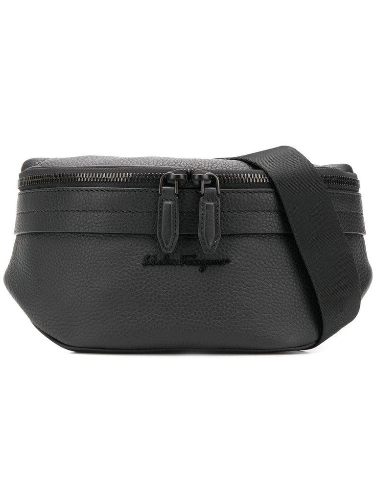 logo front belt bag