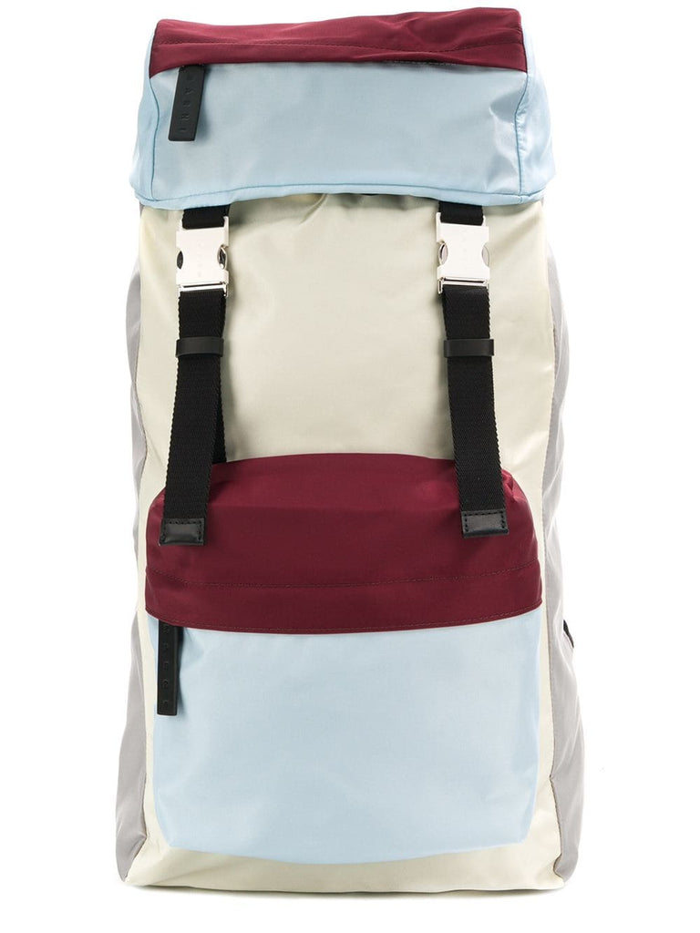 colour block backpack