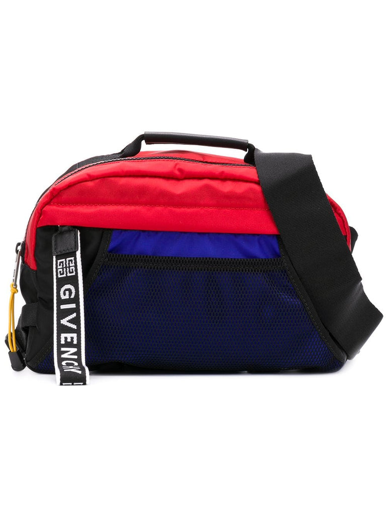 Tricolor Large belt bag