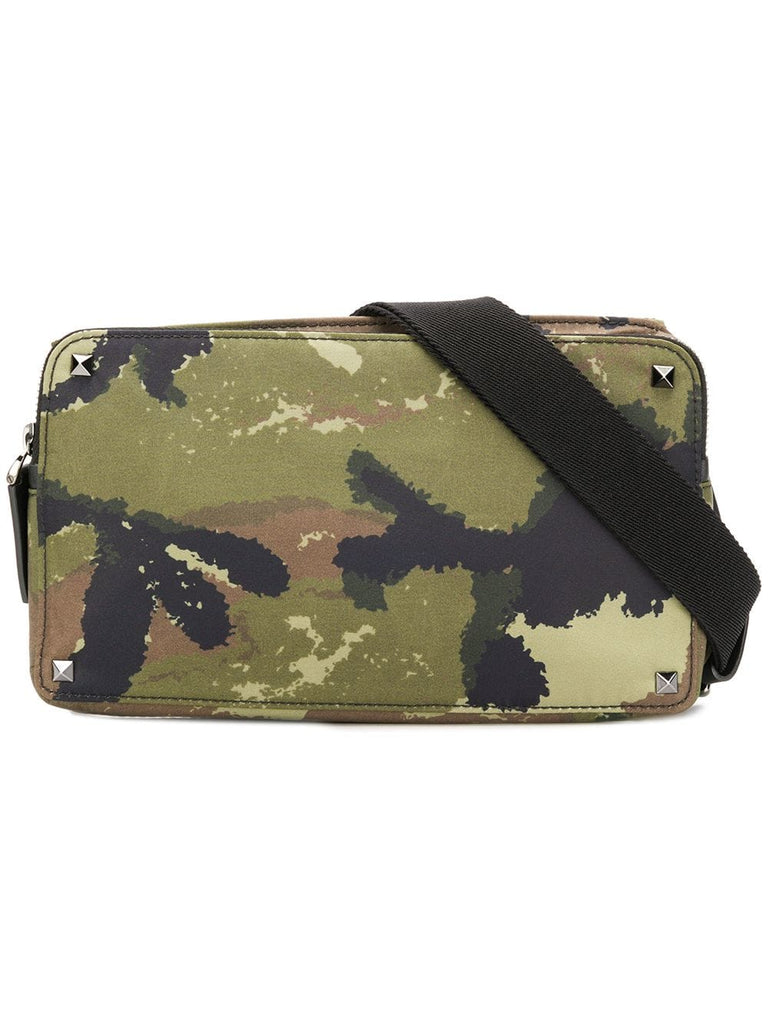 camouflage document belt bag