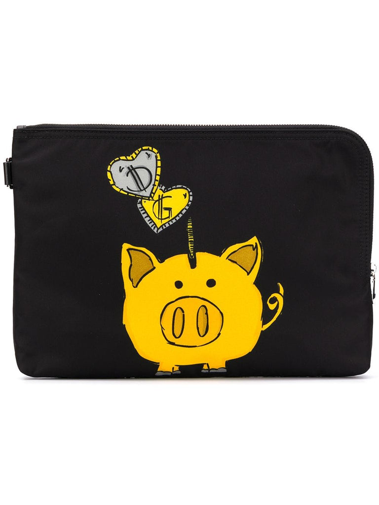 Pig clutch bag