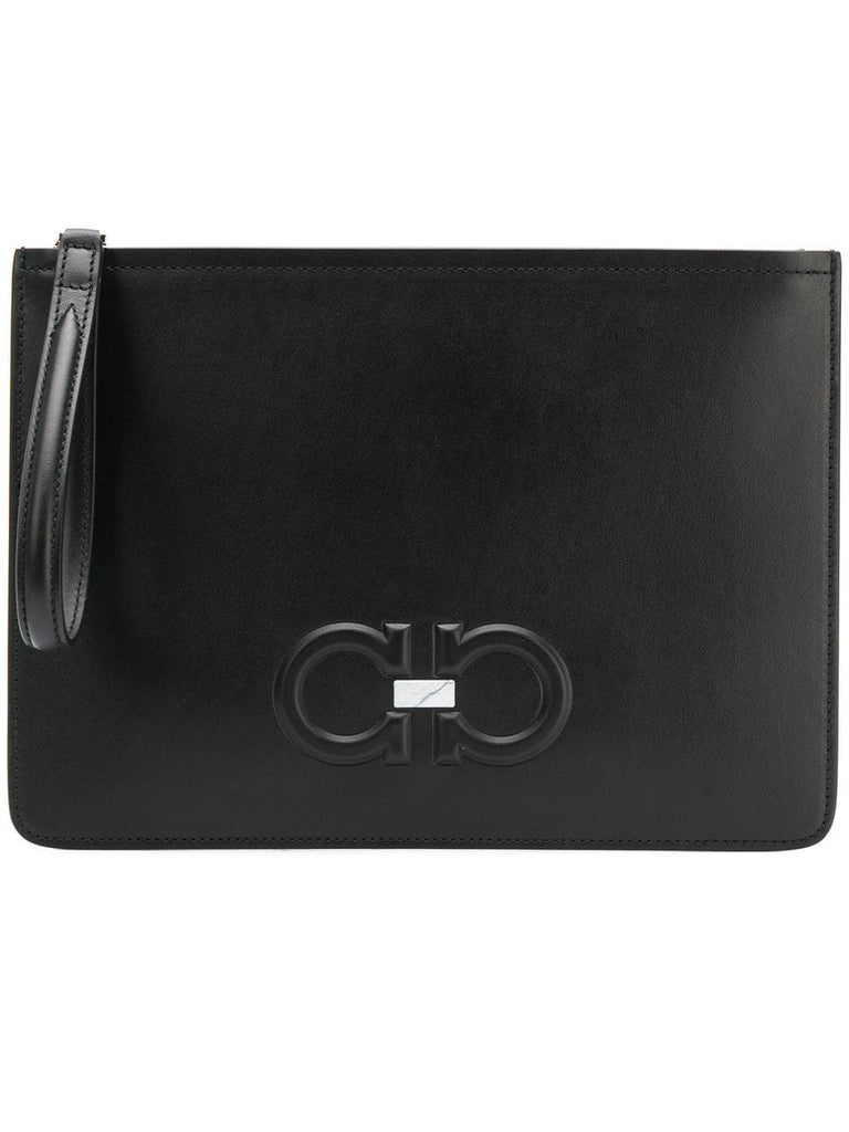 Gancini clutch bag