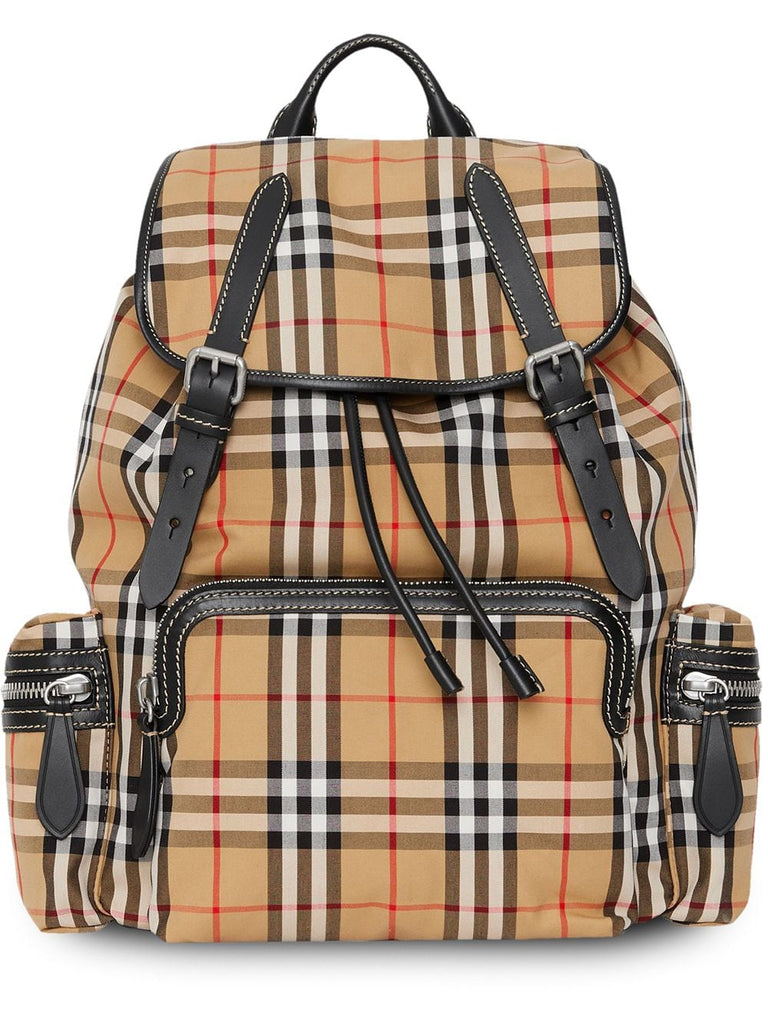 The Large Rucksack in Vintage Check