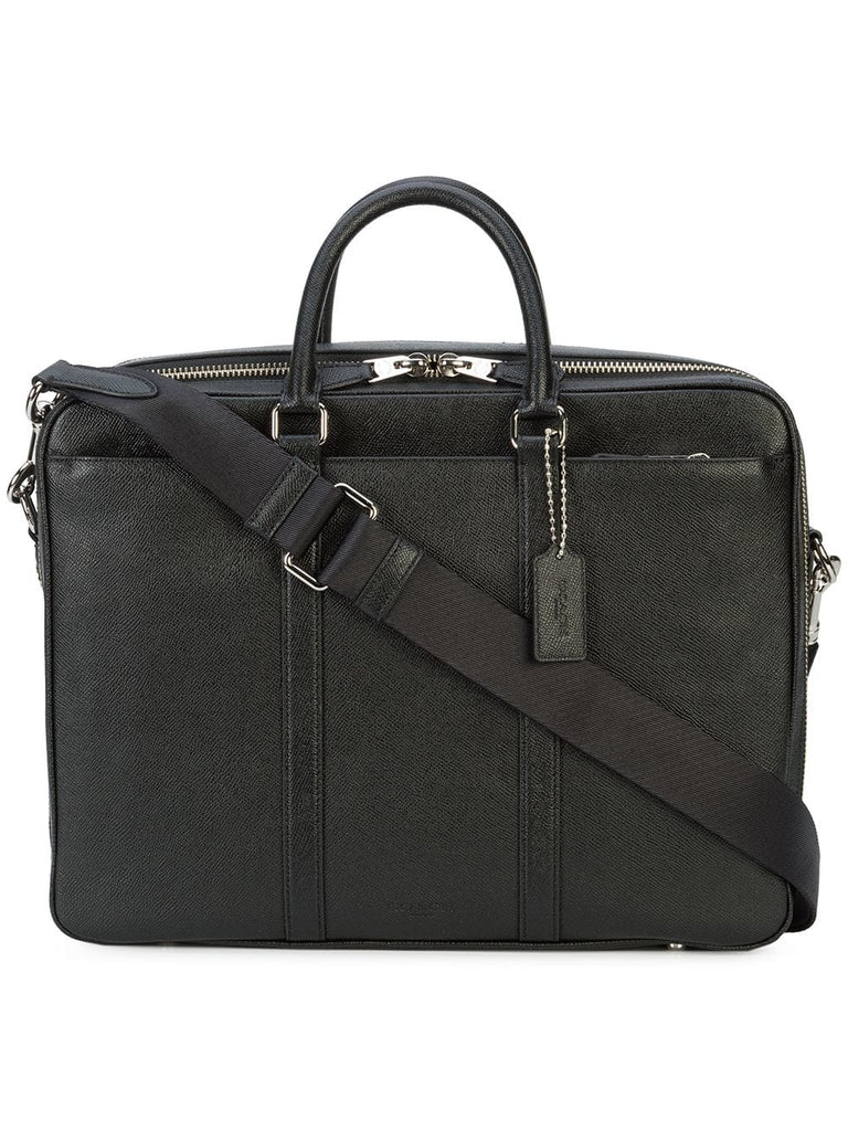 Metropolitan double zip briefcase