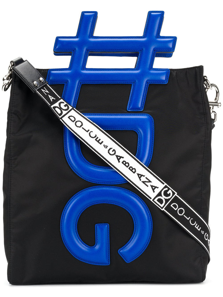 3D DG logo messenger bag