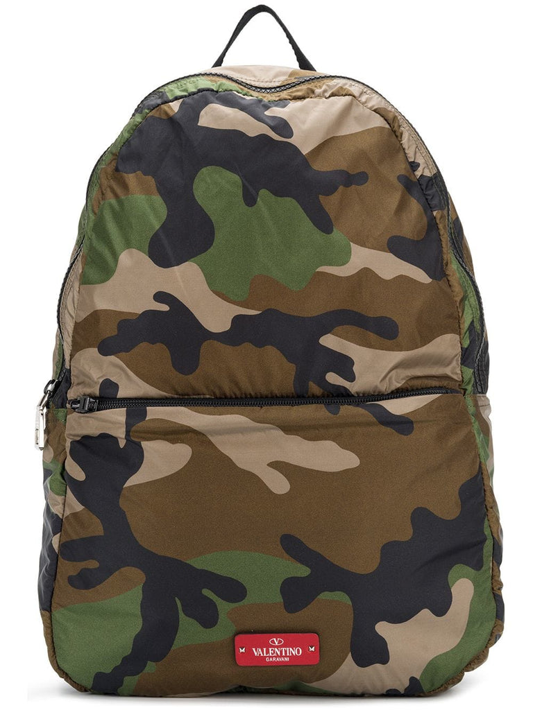 Valentino Garavani camouflage backpack