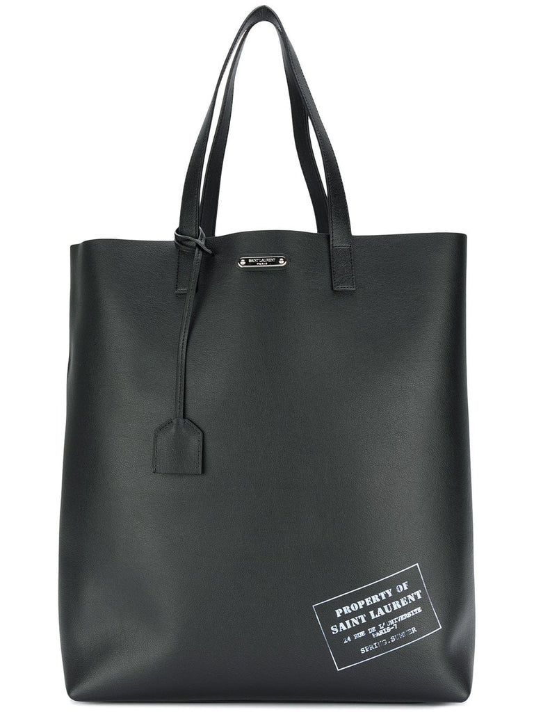 logo patch tote