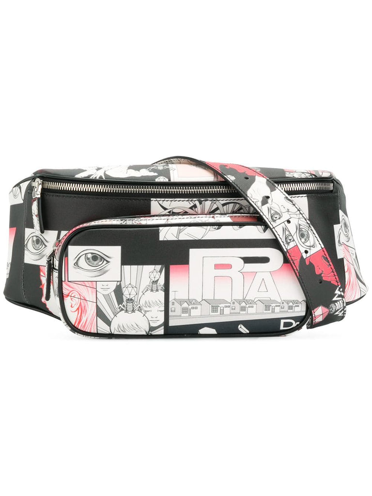 printed belt bag