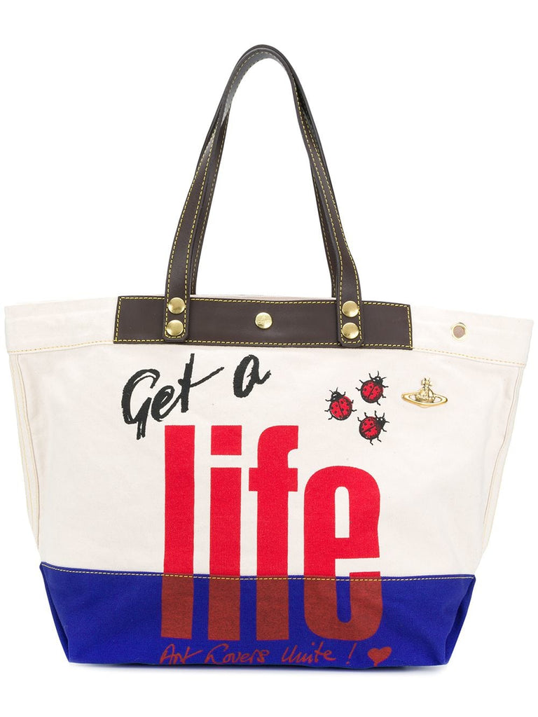 Get A Life tote bag