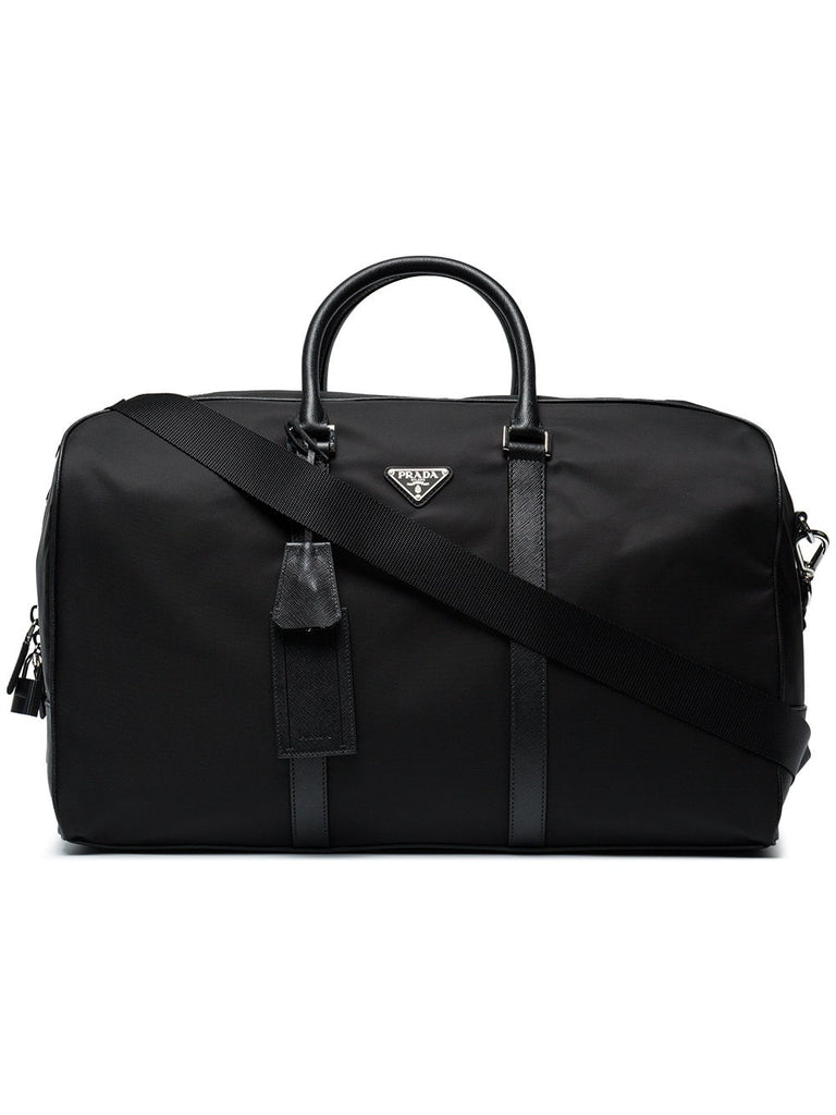 triangle logo holdall