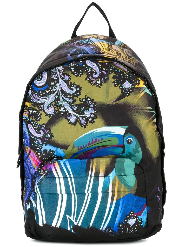 printed backpack