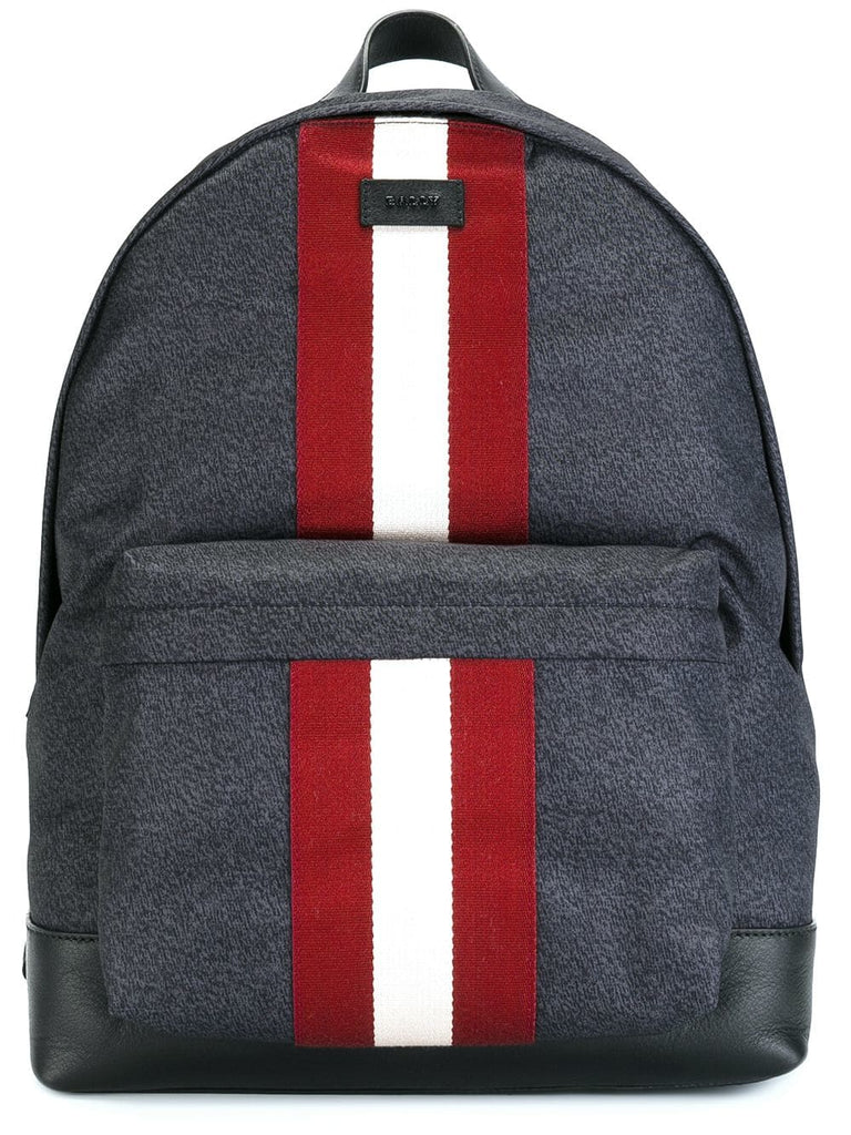 contrast stripe backpack