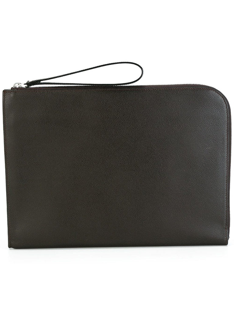 large zipped clutch