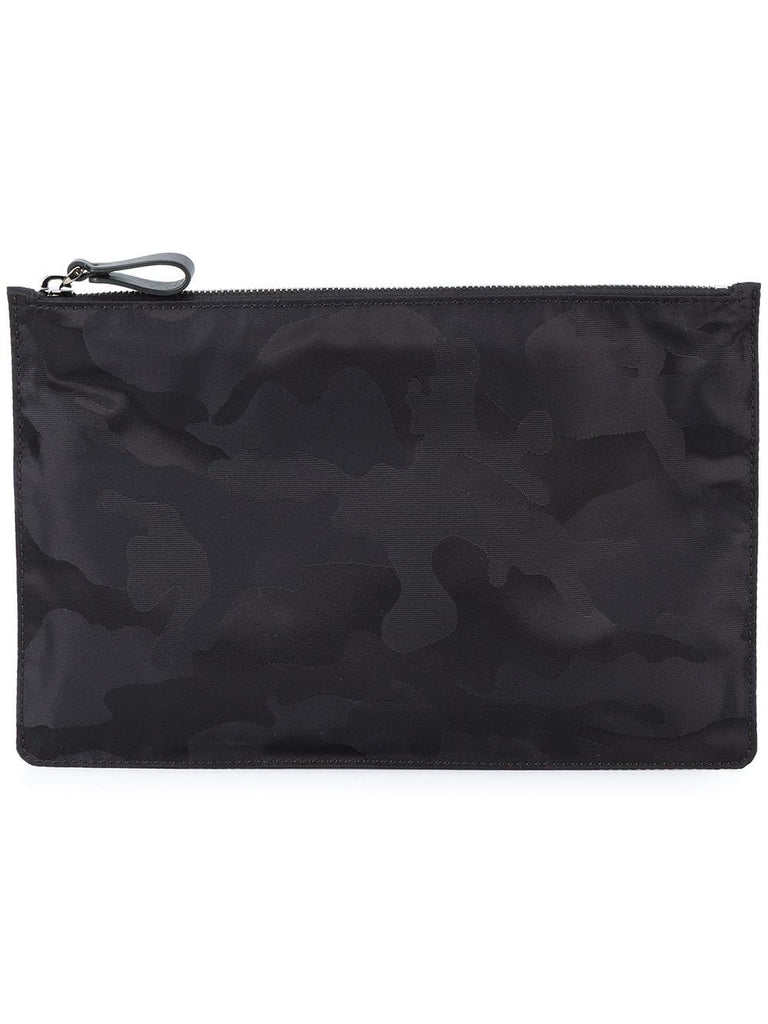 Valentino Garavani camouflage clutch