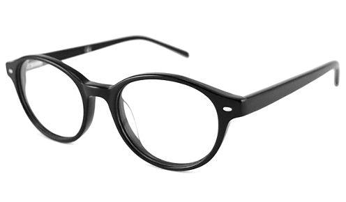 V Optique RX Eyeglasses - Pier Black Frame Only With Demo Lenses