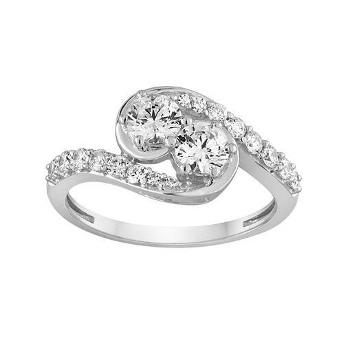 Two Forever™ 1 CT. T.W. Diamond 14K White Gold Ring