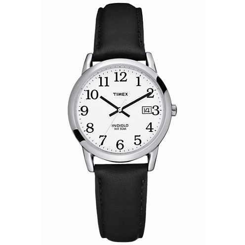 Timex® Easy Reader Mens Black Strap Watch