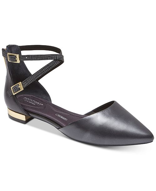 Women's Adelyn Ankle-Strap Flats