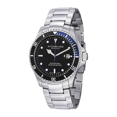 Stührling® Original Mens Stainless Steel Watch