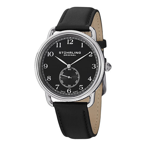 Stuhrling Black Strap Watch-Sp12922