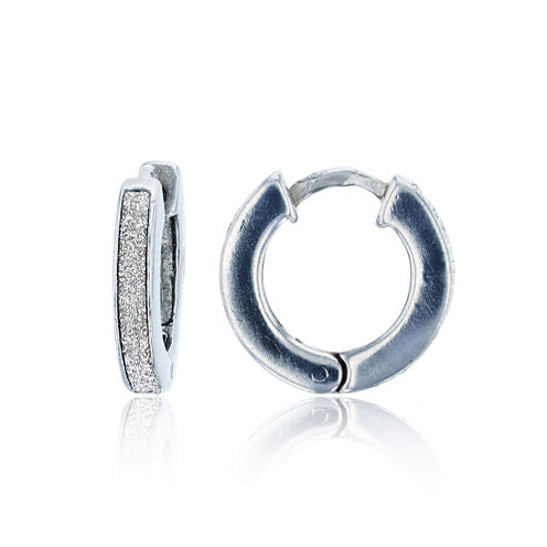 Sterling Silver 15mm Hoop Earrings