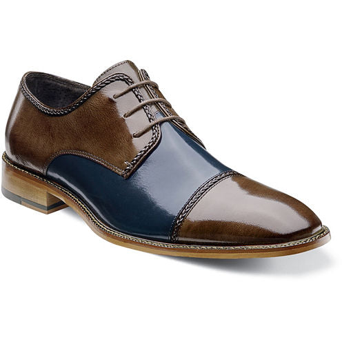 Stacy Adams® Brayden Mens Cap-Toe Oxfords