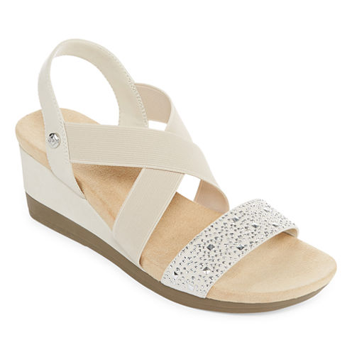 St. John's Bay Warner Womens Wedge Sandals