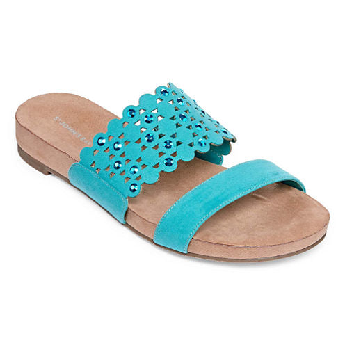 St. John's Bay Suzie Womens Slide Sandals