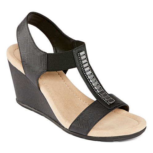 St. John's Bay Lamu Womens Wedge Sandals