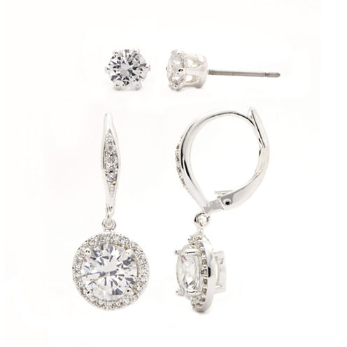 Sparkle Allure Cubic Zirconia Drop Earrings