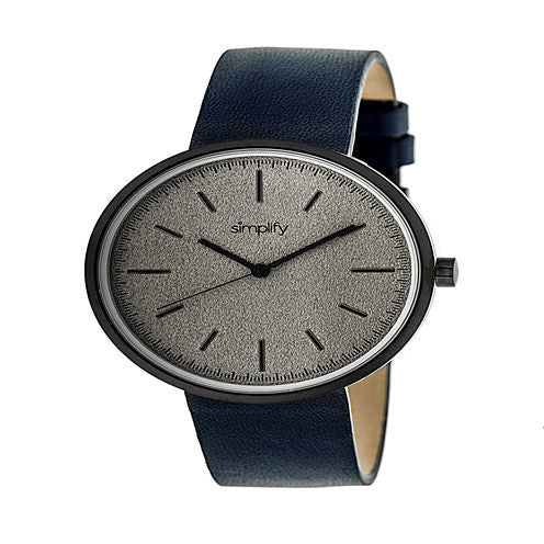 Simplify Unisex Blue Strap Watch-Sim3005