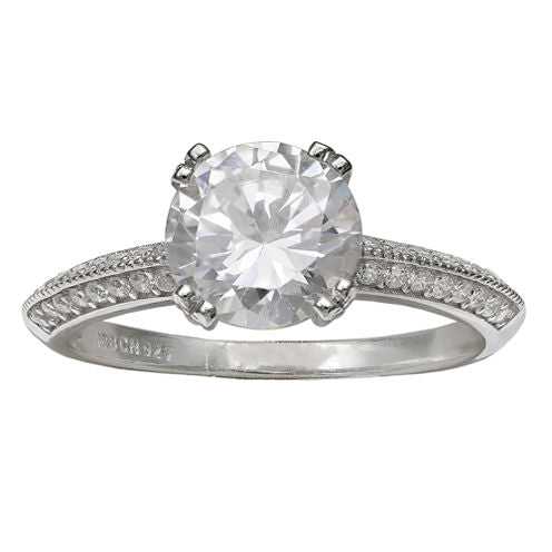 Silver Enchantment Cubic Zirconia Ring