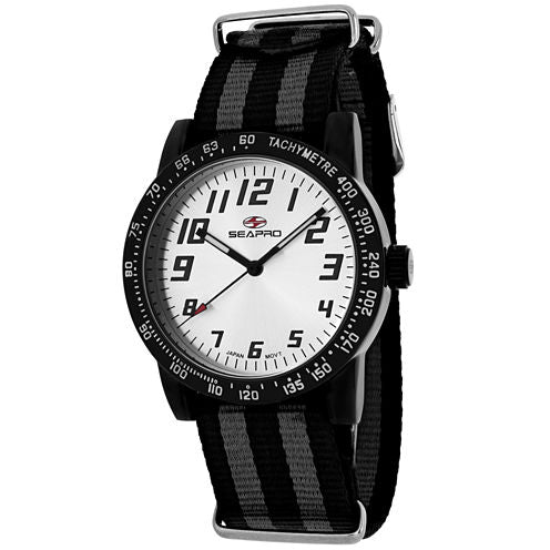 Sea-Pro Bold Womens Two Tone Strap Watch-Sp5212nbk