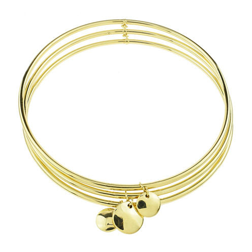 Sechic Womens 14K Gold Charm Bracelet