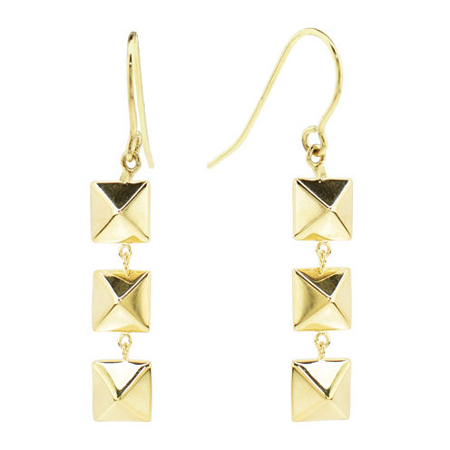 Sechic 14K Gold Drop Earrings