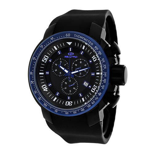 Seapro Mens Blue Imperial Strap Watch