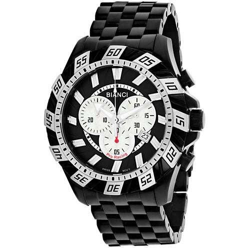 Roberto Bianci Mens Black Bracelet Watch-Rb70603