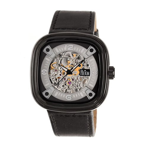 Reign Unisex Black Strap Watch-Reirn4806