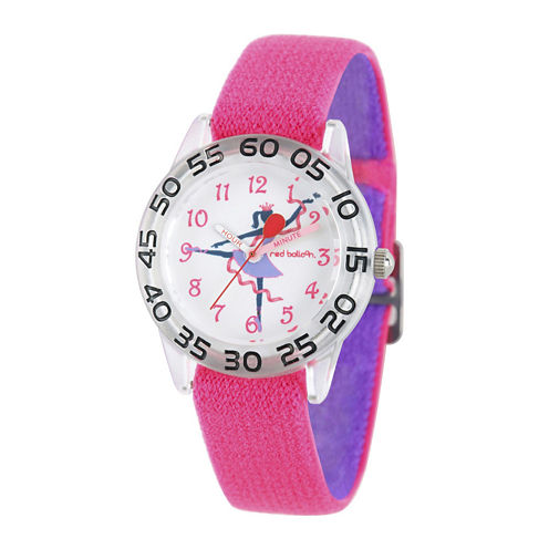 Red Balloon™ Girls Pink Dancer Strap Watch