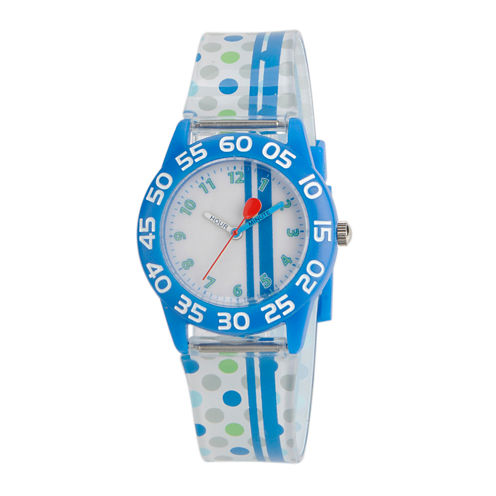 Red Balloon™ Boys' Blue Polka Dot Strap Watch