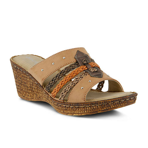 Queen Street Patrizia Pitaya Slide Wedge Sandals