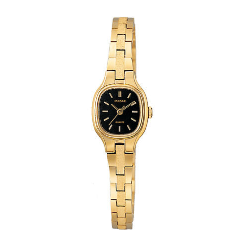 Pulsar® Womens Gold-Tone Stainless Steel Watch PPH552