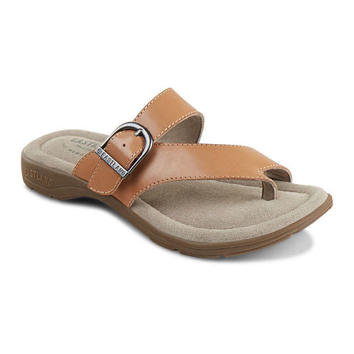 Eastland® Tahiti Leather Flat Sandals