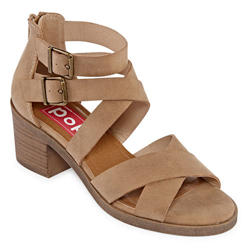 Pop Nicole Womens Wedge Sandals