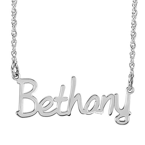 Personalized 30mm Name Necklace