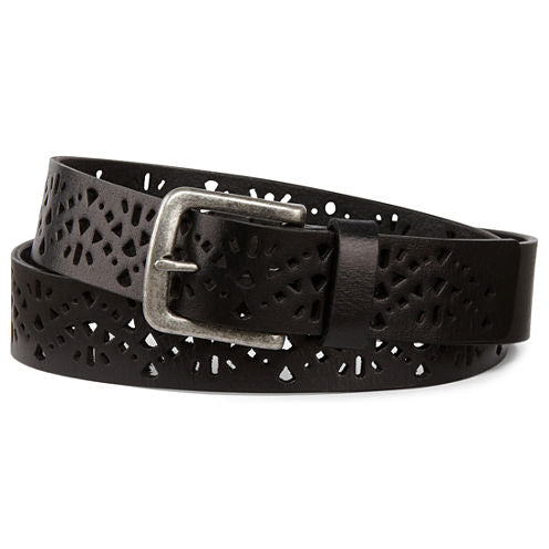 Perforated Leather Belt