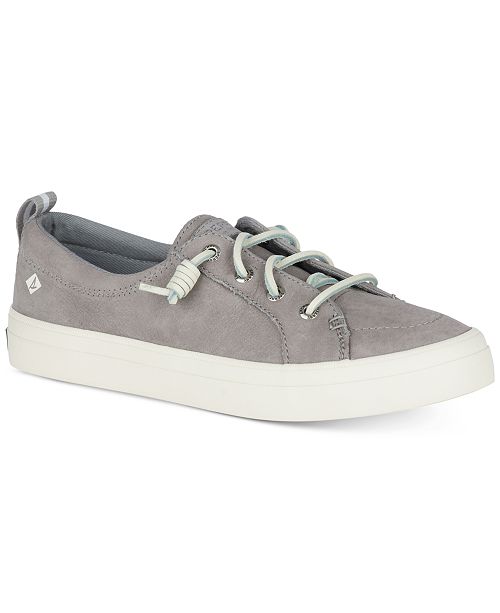 Women's Crest Vibe Memory-Foam Lace-Up Sneakers