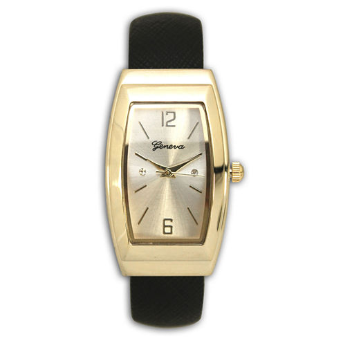 Olivia Pratt Womens Black Bangle Watch-80003